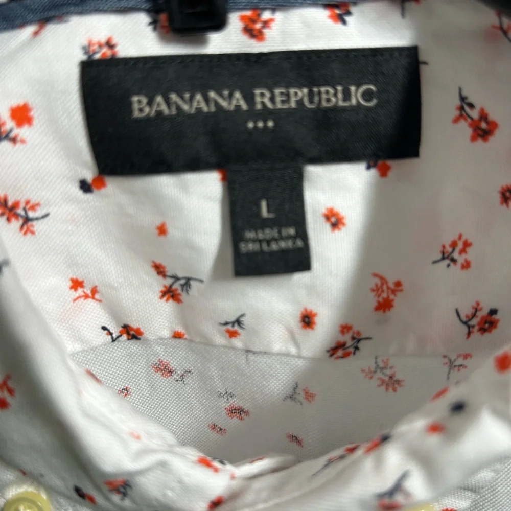 Banana Republic white shirt